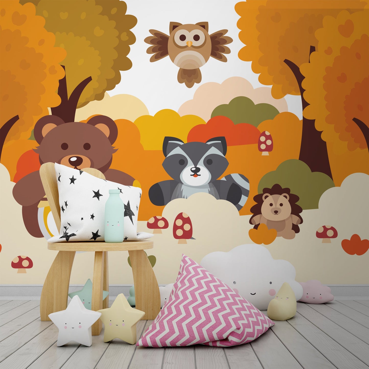 Foto tapete Štampani tapet 0002 TAPETA ŠUMSKA DRUŽINA TAPETPRINT.RS