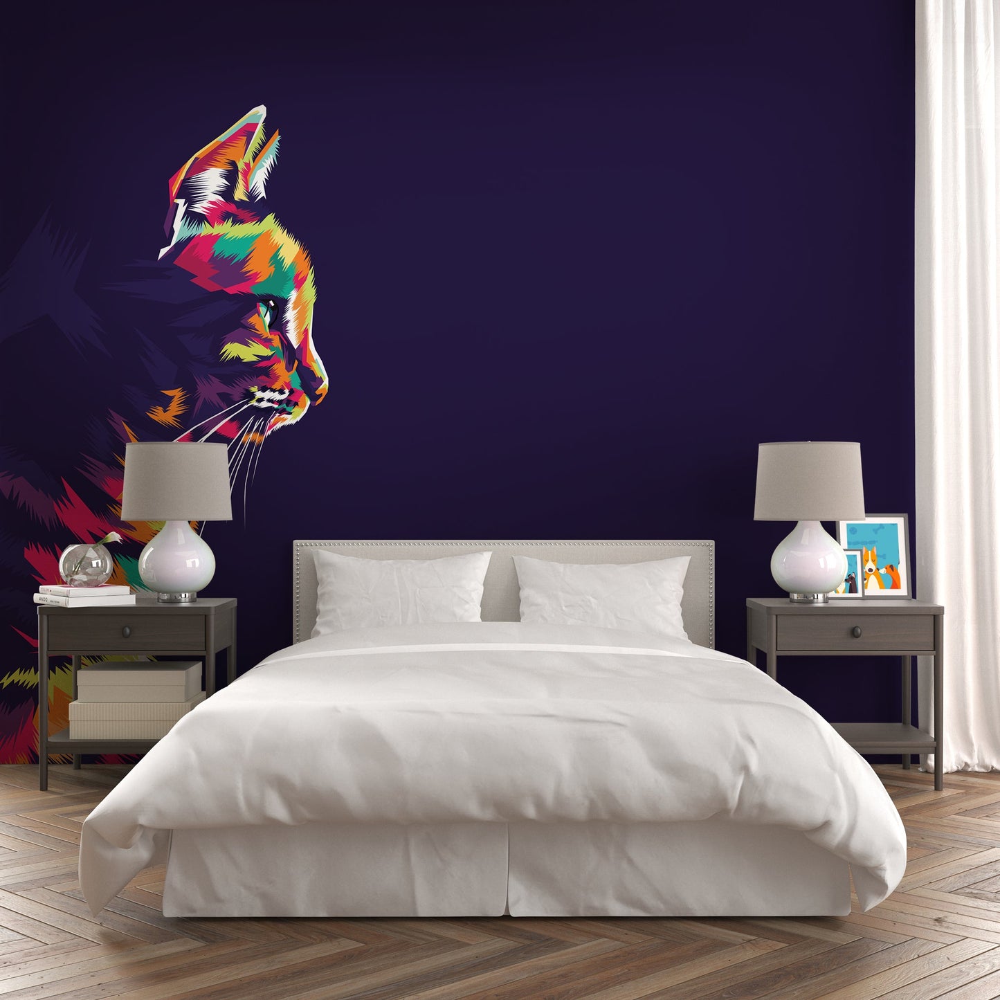 Foto tapete Štampani tapet 0010 TAPETA POP MAČKA TAPETPRINT.RS