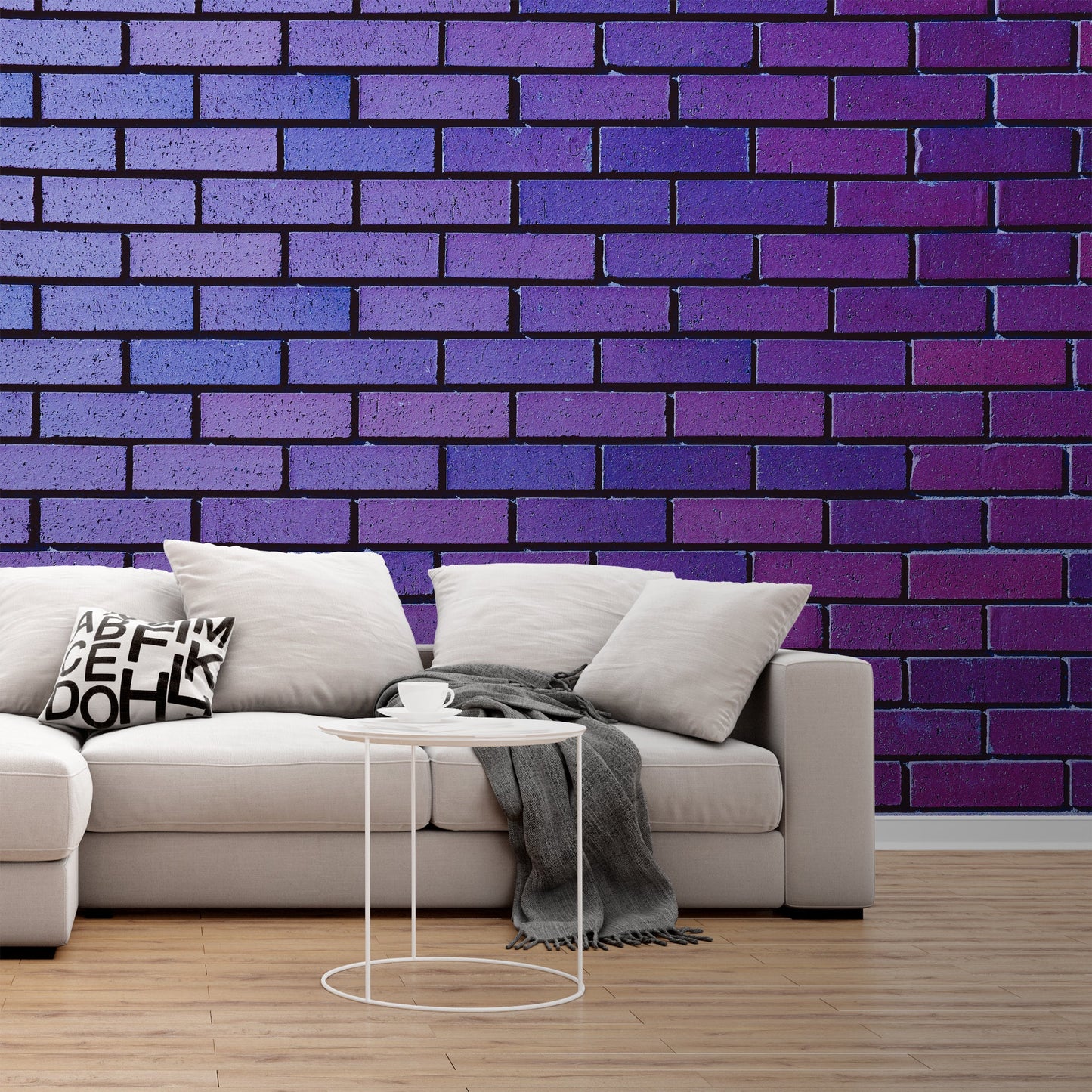Foto tapete Štampani tapet 0017 TAPETA LJUBIČASTA CIGLA TAPETPRINT.RS