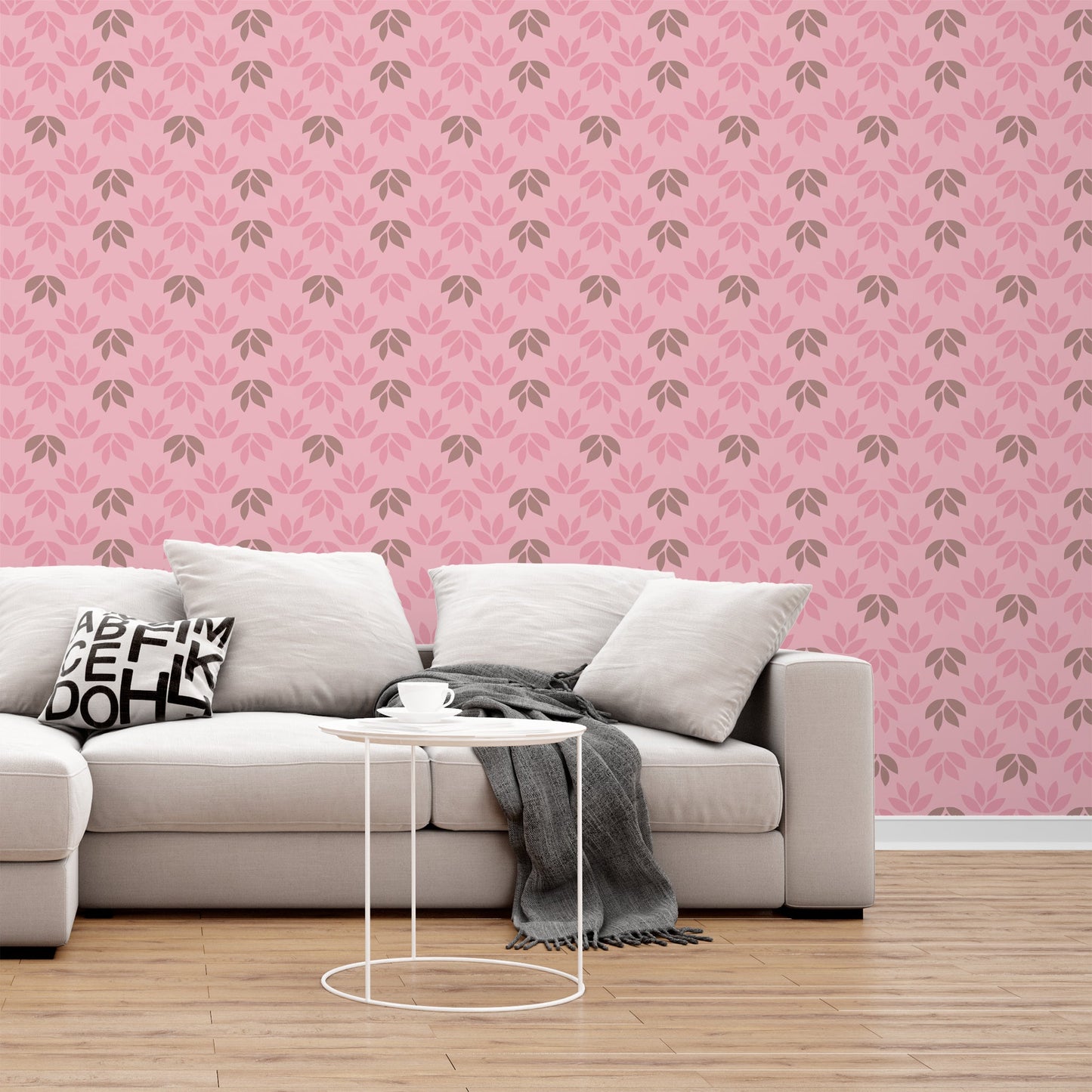 Foto tapete Štampani tapet 0044 TAPETA ROZE LISTOVI TAPETPRINT.RS