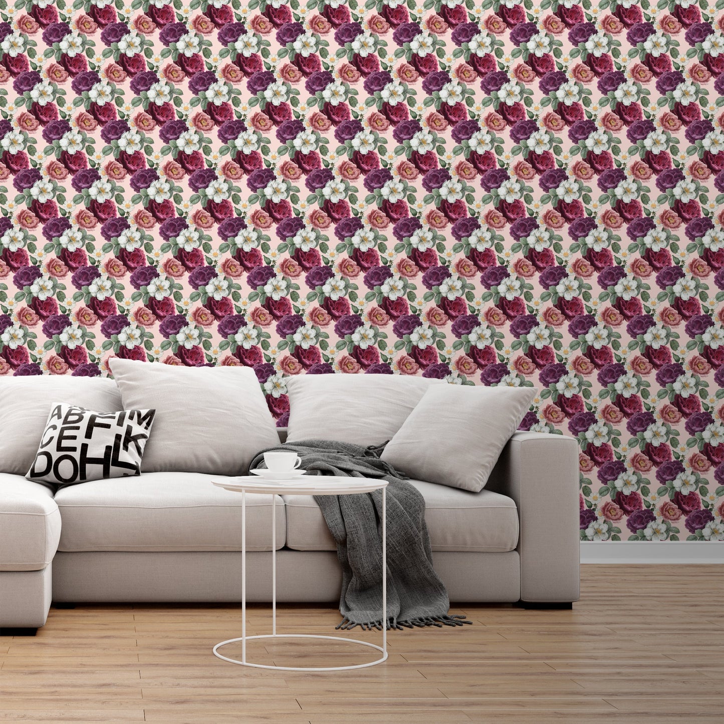 Foto tapete Štampani tapet 0046 CRVENA CVETNA TAPETA TAPETPRINT.RS