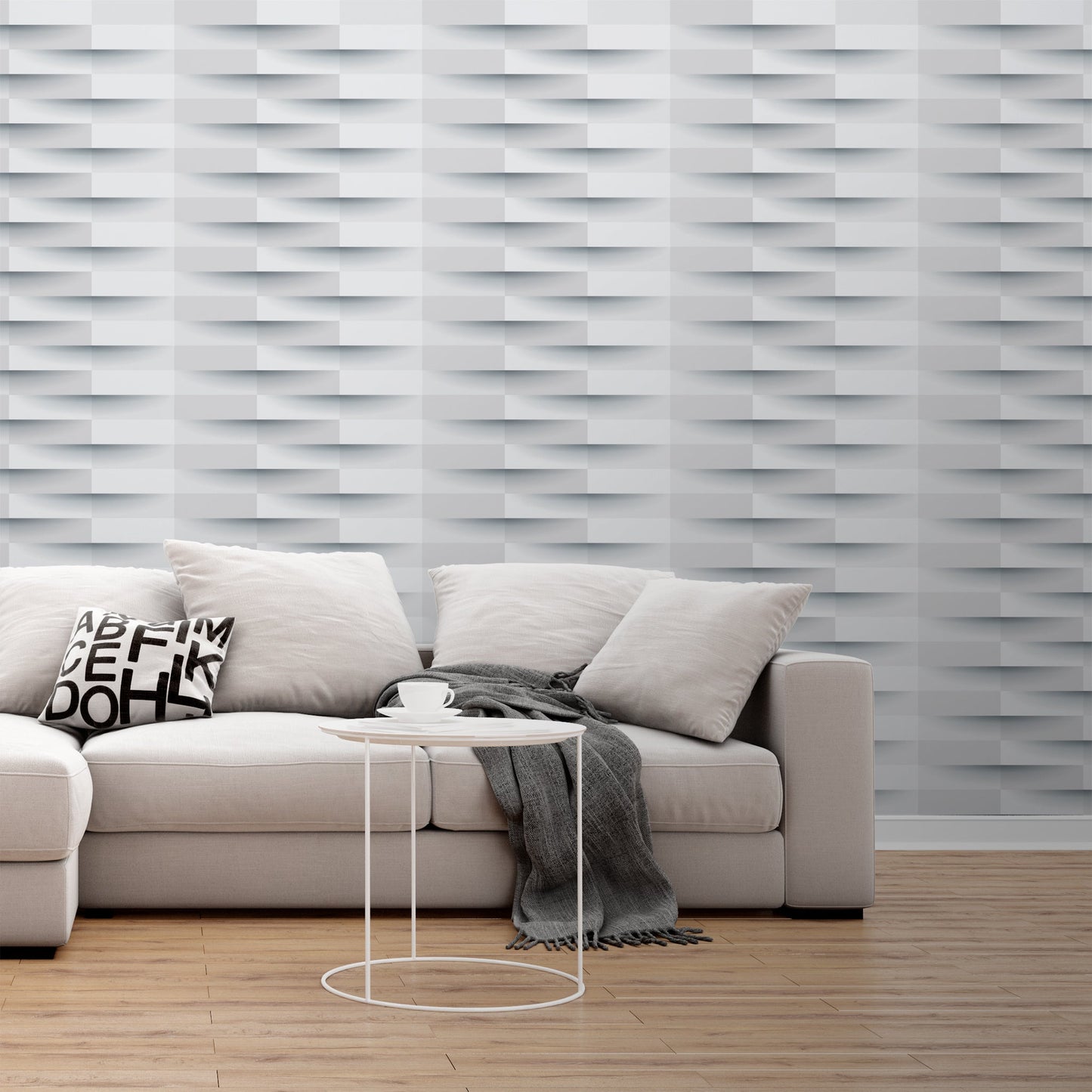 Foto tapete Štampani tapet 0056 TAPETA SIVA APSTRAKTNA CIGLA TAPETPRINT.RS