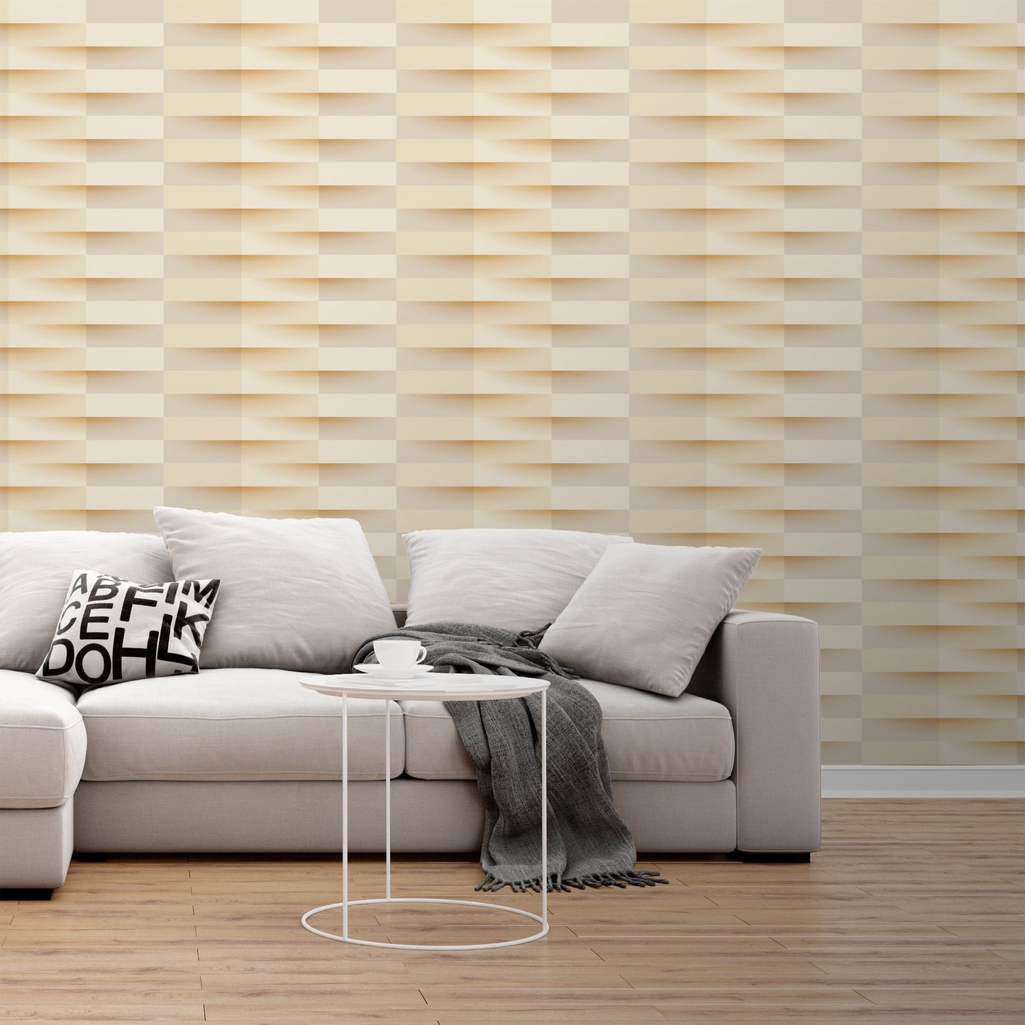 Foto tapete Štampani tapet 0061 TAPETA ŽUTA APSTRAKTNA CIGLA TAPETPRINT.RS