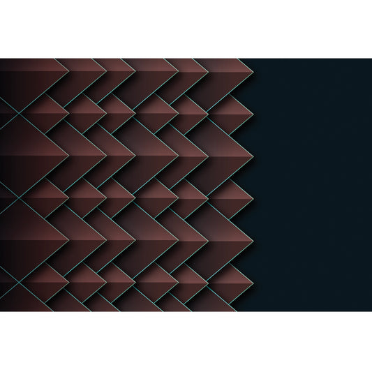 Foto tapete Štampani tapet 0073 TAPETA 3D CRVENE PLOČICE TAPETPRINT.RS