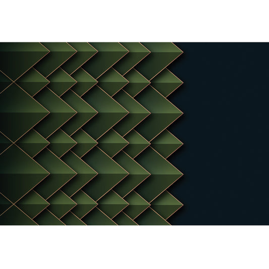 Foto tapete Štampani tapet 0074 TAPETA 3D ZELENE PLOČICE TAPETPRINT.RS