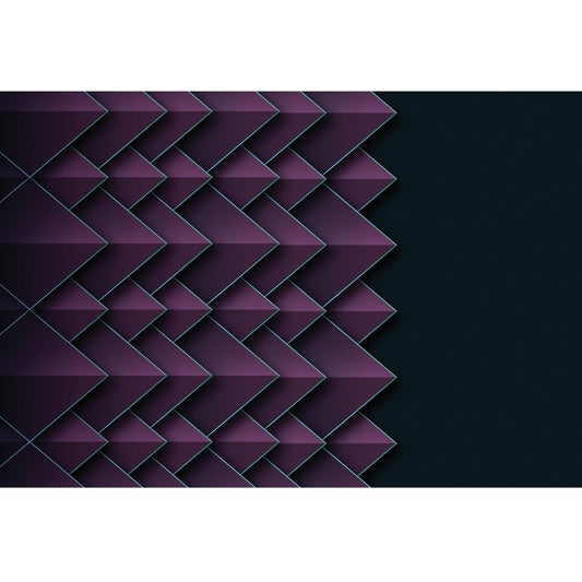 Foto tapete Štampani tapet 0075 TAPETA 3D LJUBIČASTE PLOČICE TAPETPRINT.RS