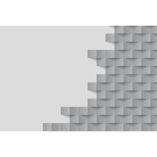 Foto tapete Štampani tapet 0091 TAPETA 3D SIVE PLOČICE TAPETPRINT.RS