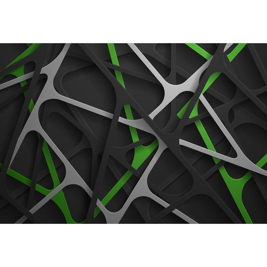 Foto tapete Štampani tapet 0105 TAPETA 3D ZELENA MREŽA TAPETPRINT.RS