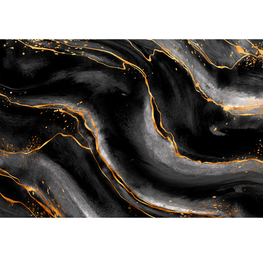 Foto tapete Štampani tapet 0112 TAPETA CRNO ZLATNI MERMER TAPETPRINT.RS
