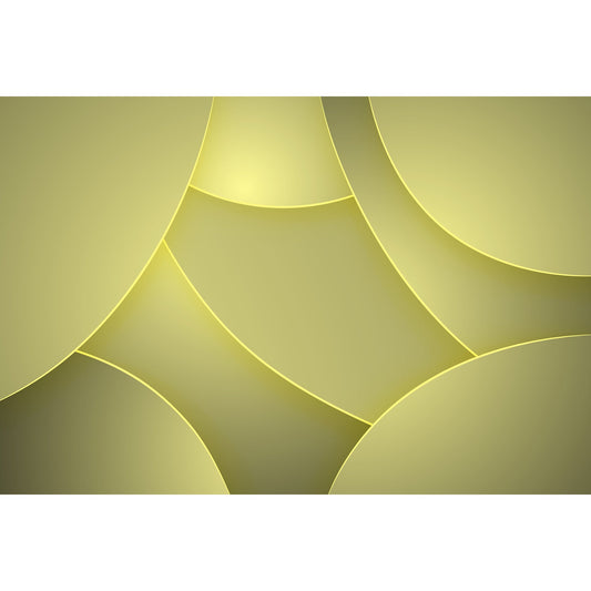 Foto tapete Štampani tapet 0115 TAPETA 3D ŽUTI OBLICI TAPETPRINT.RS