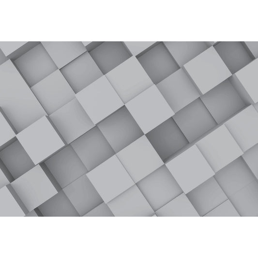 Foto tapete Štampani tapet 0133 SIVE 3D KOCKE TAPETA TAPETPRINT.RS