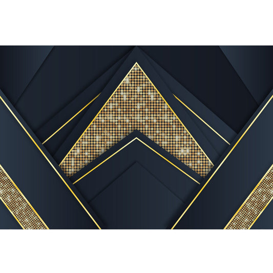 Foto tapete Štampani tapet 0183 PLAVO ZLATNA TAPETA TAPETPRINT.RS