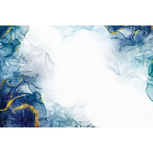 Foto tapete Štampani tapet 0196 TAPETA BELO PLAVO ZLATNA TEKSTURA TAPETPRINT.RS