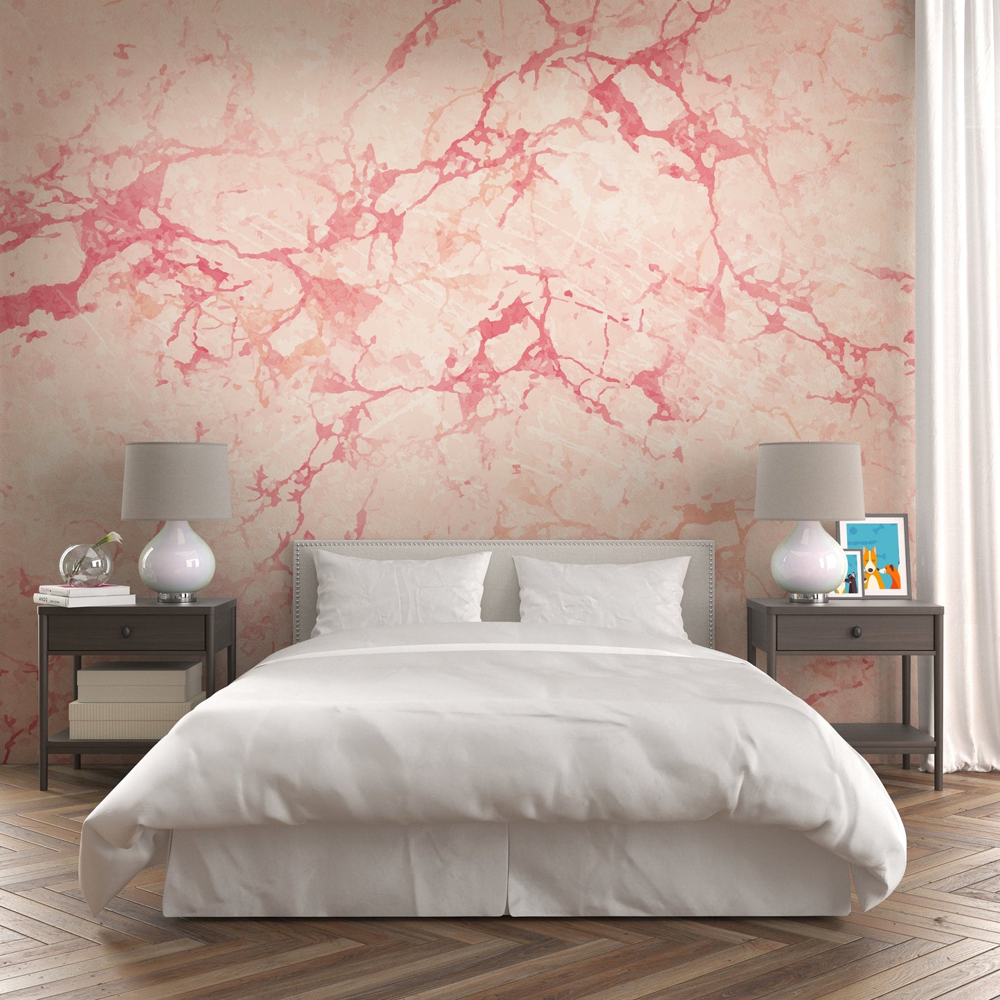 Foto tapete Štampani tapet 0201 TAPETA ROZE MERMER TAPETPRINT.RS