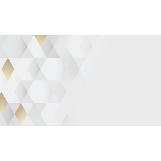 Foto tapete Štampani tapet 0224 TAPETA BELO ZLATNI ROMBOIDI TAPETPRINT.RS