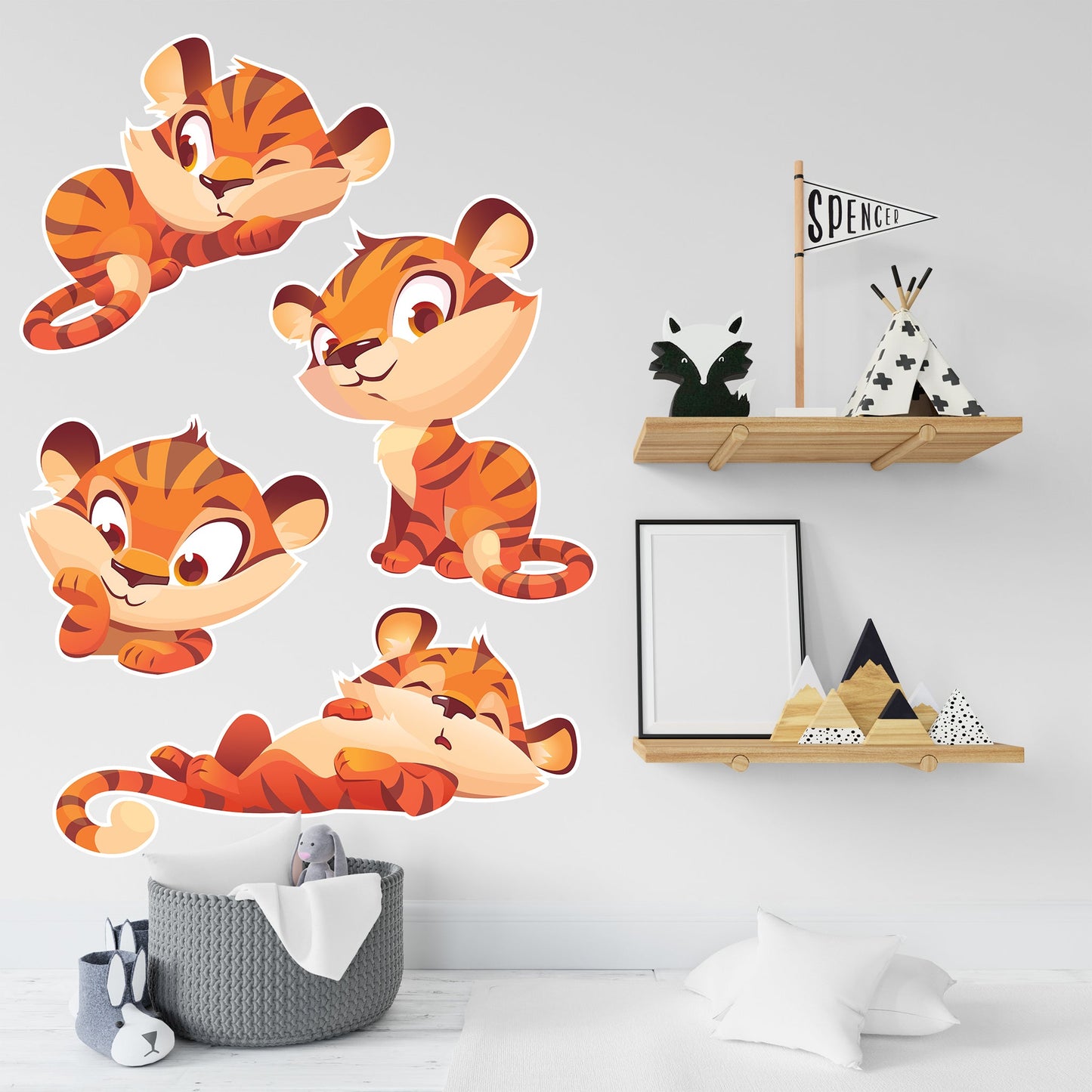 Foto tapete Štampani stiker ST0003 STIKERI BEBA TIGAR TAPETPRINT.RS