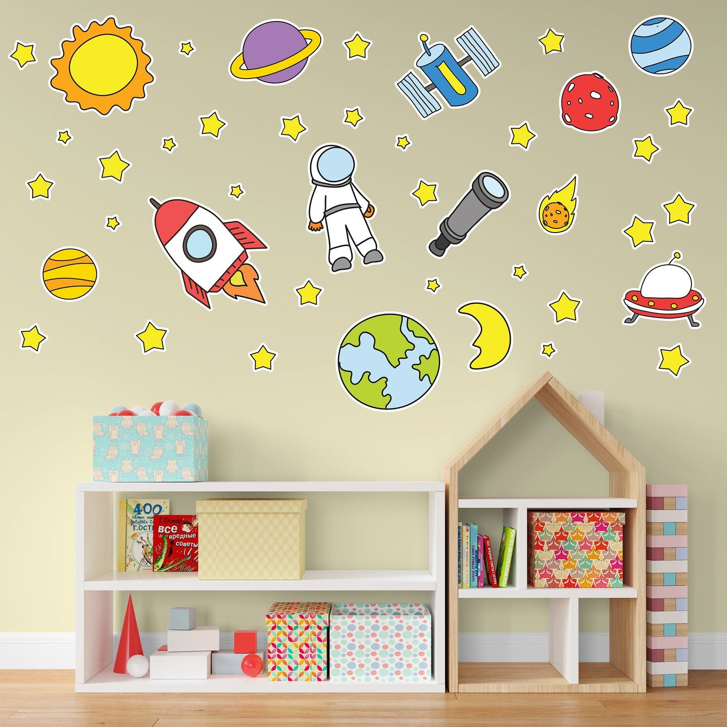 Foto tapete Štampani stiker ST0005 STIKER PUTOVANJE U SVEMIR I TAPETPRINT.RS