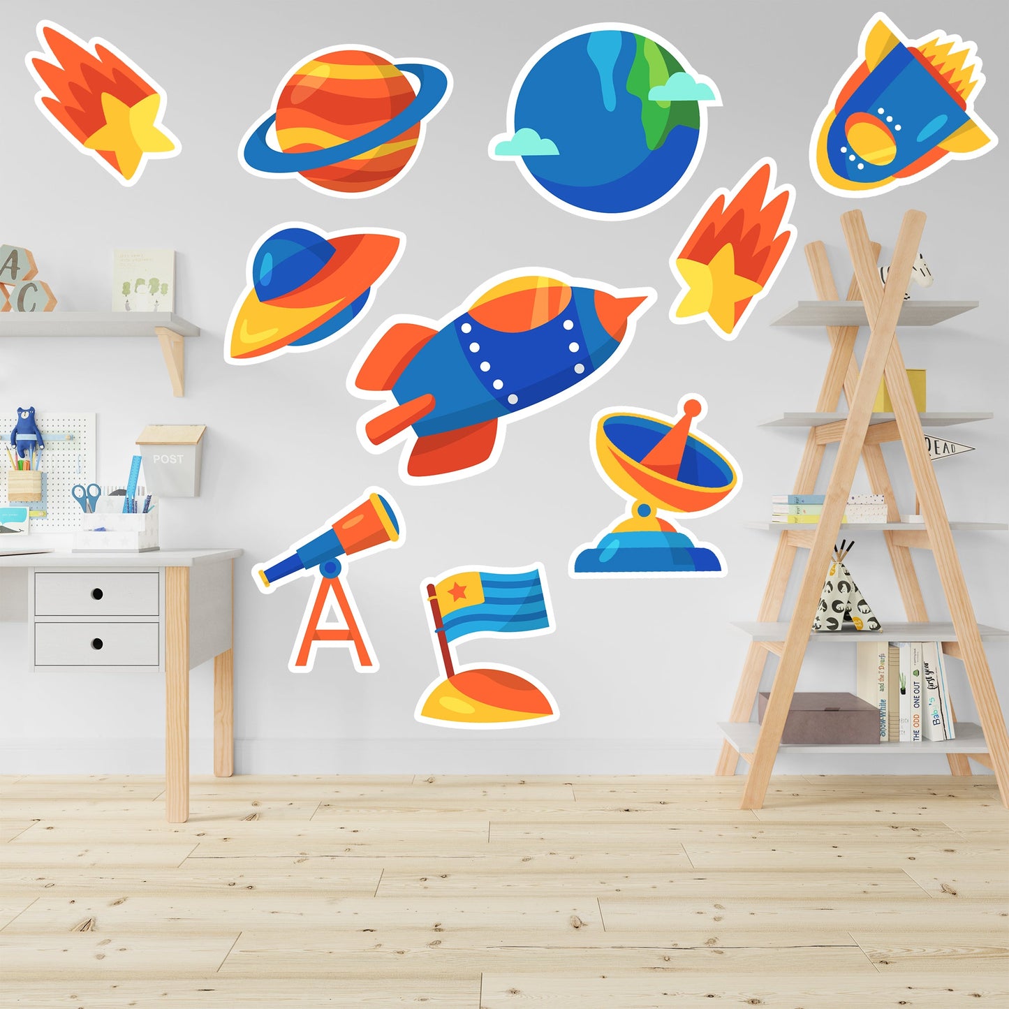 Foto tapete Štampani stiker ST0006 STIKER PUTOVANJE U SVEMIR II TAPETPRINT.RS