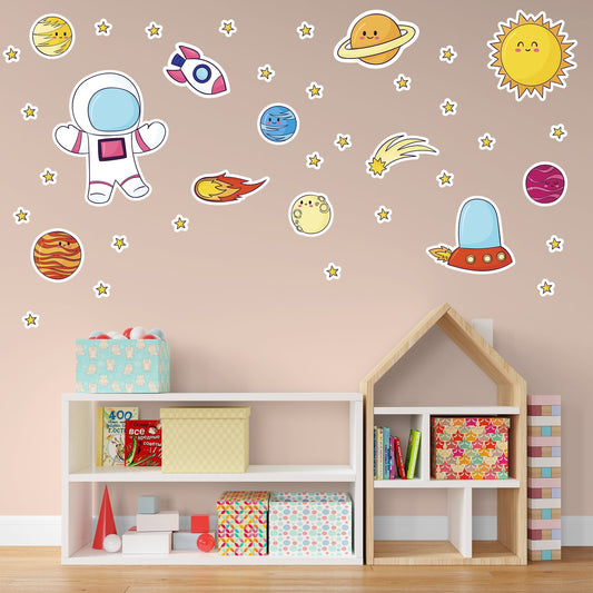 Foto tapete Štampani stiker ST0011 STIKERI PUTOVANJE U SVEMIR III TAPETPRINT.RS