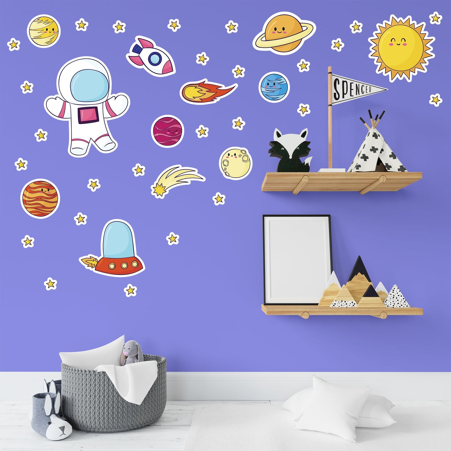 Foto tapete Štampani stiker ST0011 STIKERI PUTOVANJE U SVEMIR III TAPETPRINT.RS