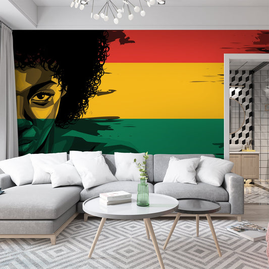 Foto tapete Štampani tapet 0028 TAPETA AFRO ŽENA TAPETPRINT.RS