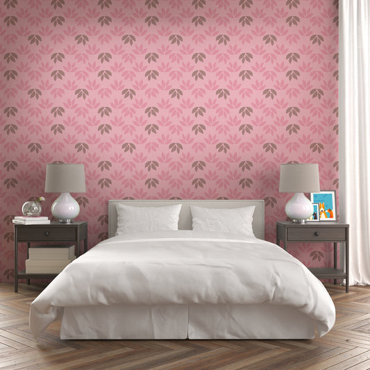 Foto tapete Štampani tapet 0044 TAPETA ROZE LISTOVI TAPETPRINT.RS